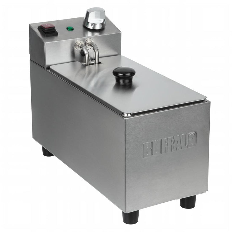 Buffalo Single Tank Single Basket 3Ltr Countertop Fryer 2kW