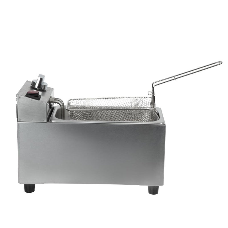 Buffalo Single Tank Single Basket 3Ltr Countertop Fryer 2kW