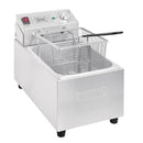 Buffalo Fritteuse mit Einzeltank und Einzelkorb, 5 l, Arbeitsplatte mit Timer, 2,8 kW