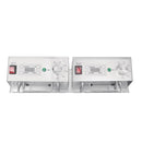 Buffalo Twin Tank Twin Basket 2x5Ltr Arbeitsplattenfritteuse mit Timer 2x2,8kW