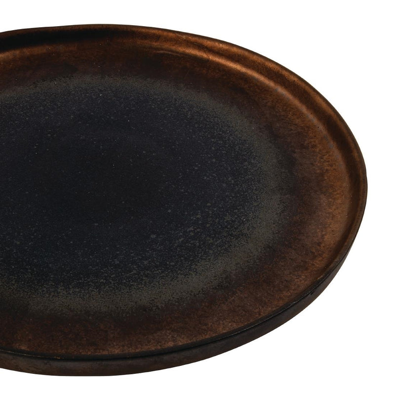 Flache Teller Olympia Ocker 260 mm (6er-Pack)