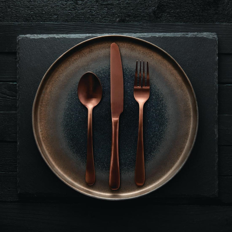 Olympia Cyprium Copper Table Spoon (Pack of 12)