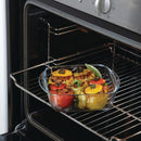 Pyrex Cook and Heat Quadratische Schüssel mit Deckel, 350 ml