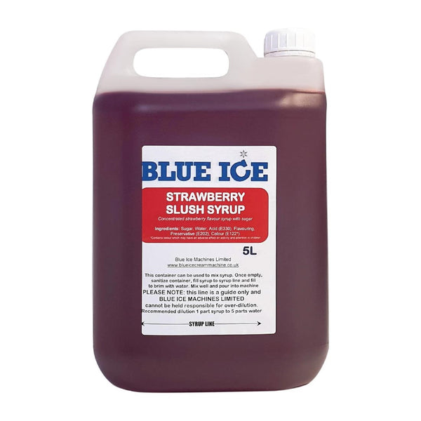 Blue Ice Slush Mix Erdbeergeschmack 5Ltr