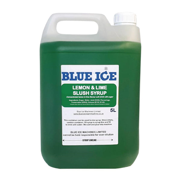 Blue Ice Slush Mix Zitronen- und Limettengeschmack 5Ltr (4er Pack)