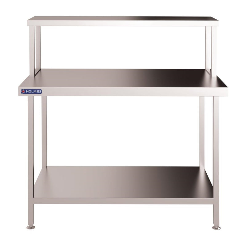 Holmes Stainless Steel Wall Prep Table Welded with Gantry 1200mm