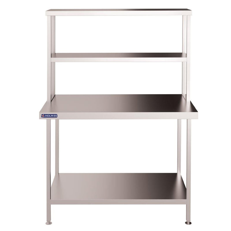 Holmes Stainless Steel Wall Prep Table Welded with Double Gantry 1800mm