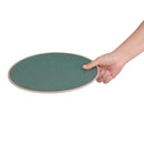 Olympia Anello Green Raw Edge Plates 255mm (Pack of 4)