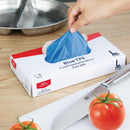 Nisbets Essentials Powder-Free TPE Gloves Blue L (Pack of 200)