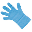 Nisbets Essentials Powder-Free TPE Gloves Blue L (Pack of 200)