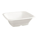 Fiesta Kompostierbare Bagasse-Schalen, quadratisch, 680 ml, 50 Stück