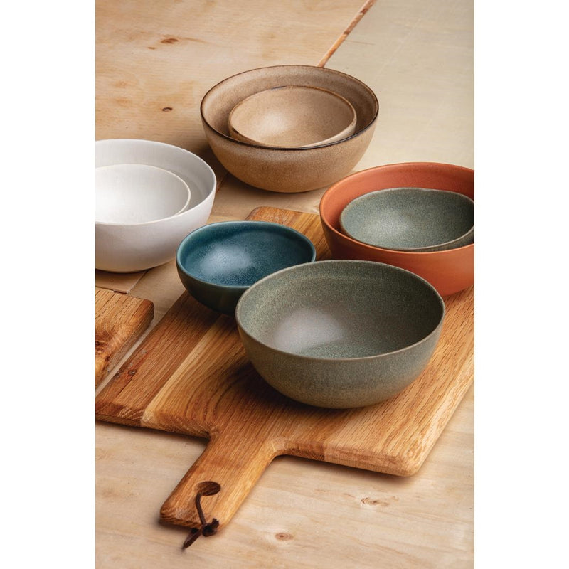 Olympia Build-a-Bowl Green Deep Bowls 110mm (Pack of 12)