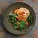 Olympia Build-a-Bowl Grüne flache Schüsseln 190 mm (6er-Pack)