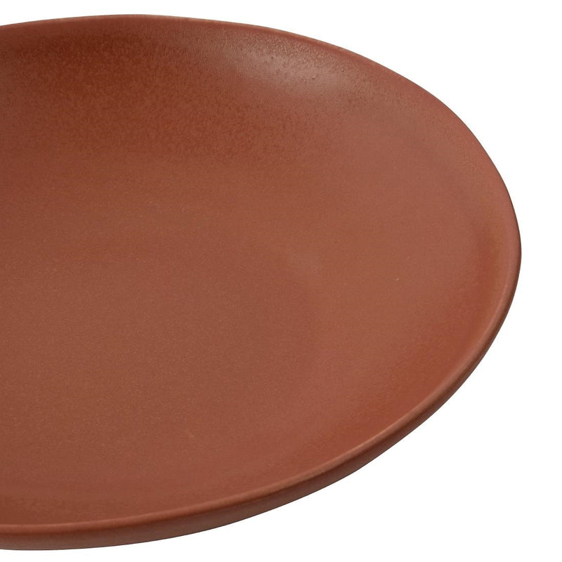 Olympia Build-a-Bowl Cantaloupe Flat Bowls 250mm (Pack of 4)