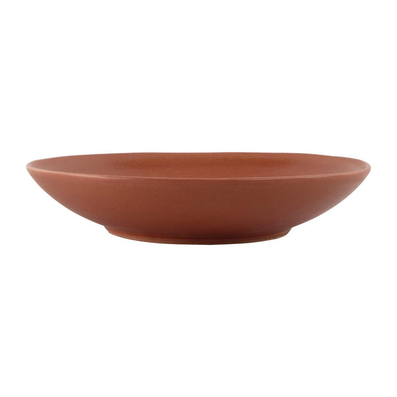 Olympia Build-a-Bowl Cantaloupe Flat Bowls 250mm (Pack of 4)