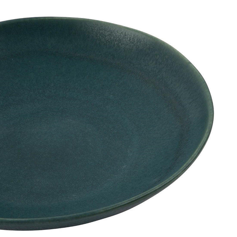 Olympia Build-a-Bowl Blue Flat Bowls 250mm (Pack of 4)