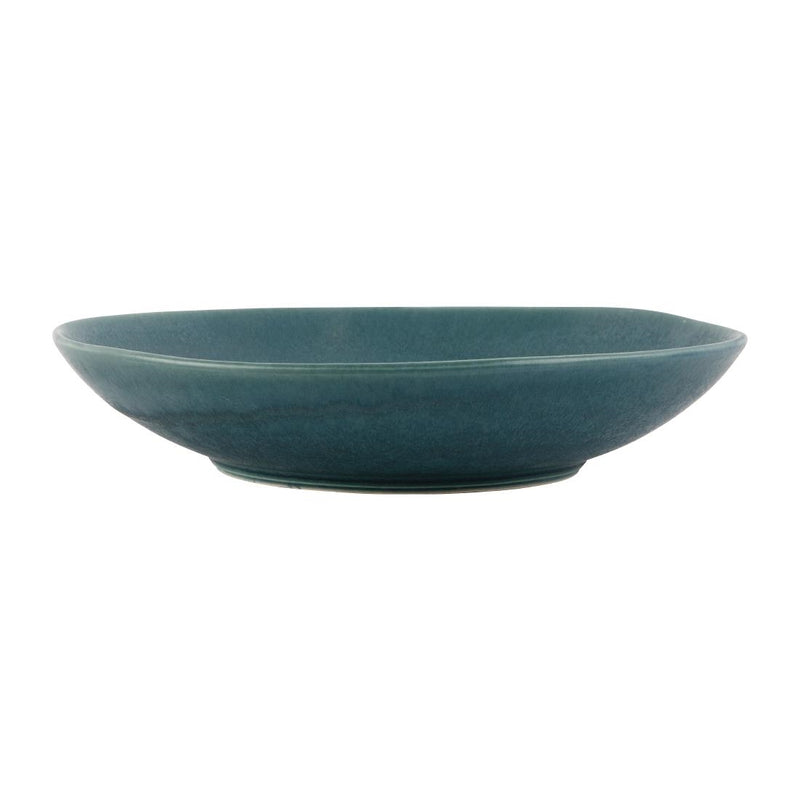 Olympia Build-a-Bowl Blue Flat Bowls 250mm (Pack of 4)