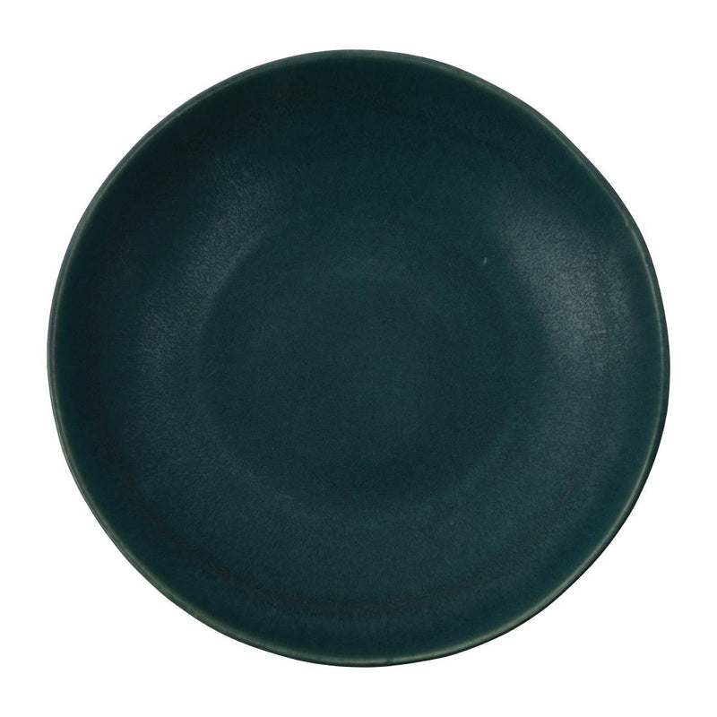 Olympia Build-a-Bowl Blue Flat Bowls 250mm (Pack of 4)
