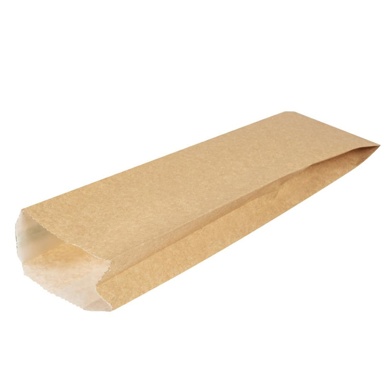 Vegware Compostable Therma Paper Hot Food Bags 356 x 101mm (Pack of 500)