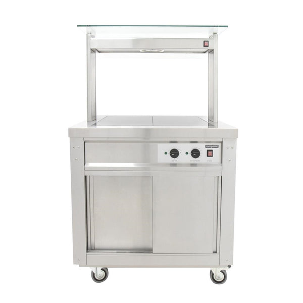 Parry Flexi-Serve Hot Cupboard with Hot Top and Quartz Gantry FS-HT2PACK
