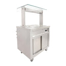 Parry Hot Cupboard with Dry Bain Marie Top and Quartz Heated Gantry FS-HB2PACK
