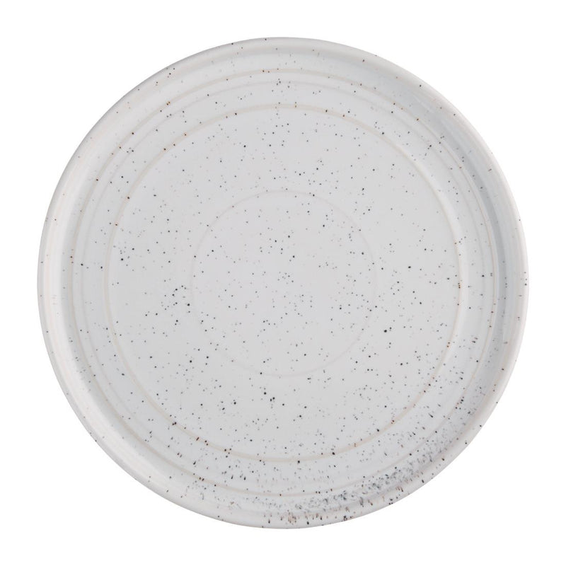 Olympia Cavolo Serve Like A Pro 18-Piece White Speckle Dinner Set