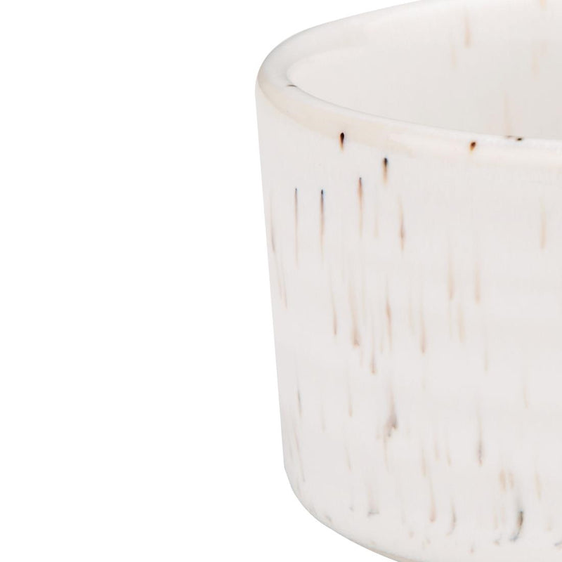 Olympia Cavolo White Speckle Dipping Dish - 67mm (Box 12)