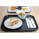 Olympia Kristallon Foodservice-Tablett, Anthrazit, 350 x 450 mm