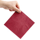 Fiesta Recyclable Lunch Napkin Bordeaux 33x33cm 2ply 1/4 Fold (Pack of 2000)