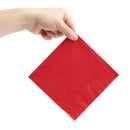 Fiesta Recyclable Lunch Napkin Red 33x33cm 2ply 1/4 Fold (Pack of 2000)