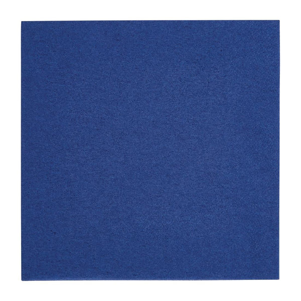 Fiesta Recycelbare Lunch-Serviette, Blau, 33 x 33 cm, 2-lagig, 1/4-Falz (2000 Stück)