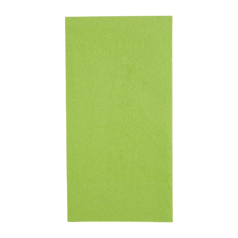 Fiesta Recycelbare Lunch-Serviette, Kiwi, 33 x 33 cm, 2-lagig, 1/8-Falz (2000 Stück)