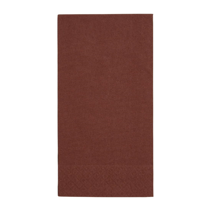 Fiesta Recyclable Dinner Napkin Mocha 40x40cm 2ply 1/8 Fold (Pack of 2000)