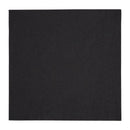 Fiesta Recyclable Dinner Napkin Black 40x40cm 3ply 1/4 Fold (Pack of 1000)