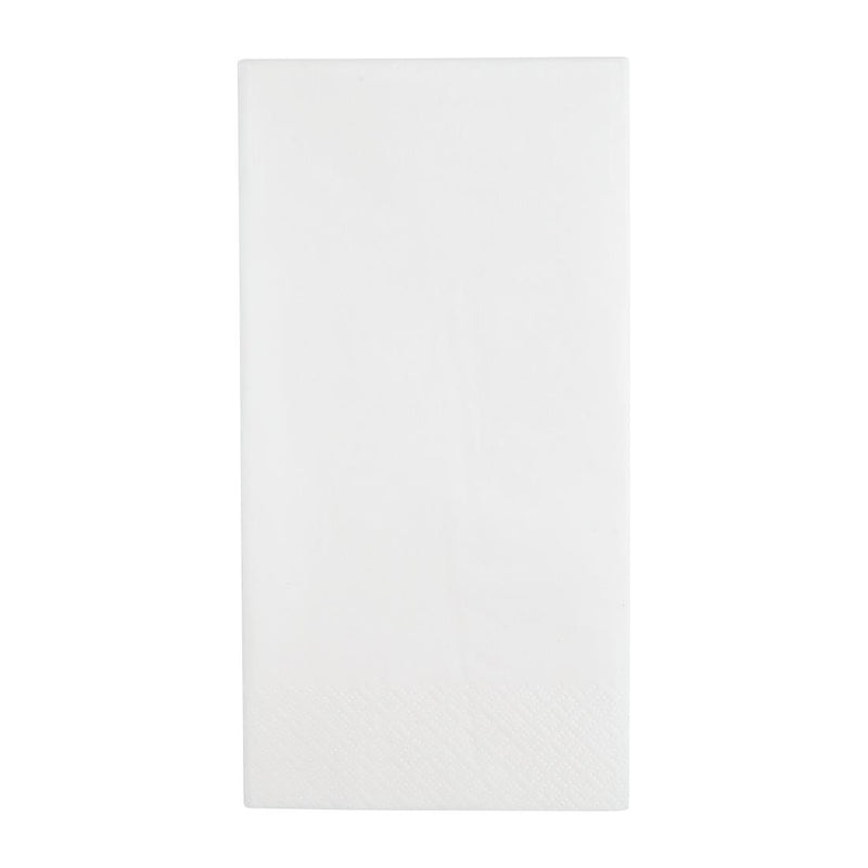 Fiesta Recyclable Dinner Napkin White 40x40cm 3ply 1/8 Fold (Pack of 1000)