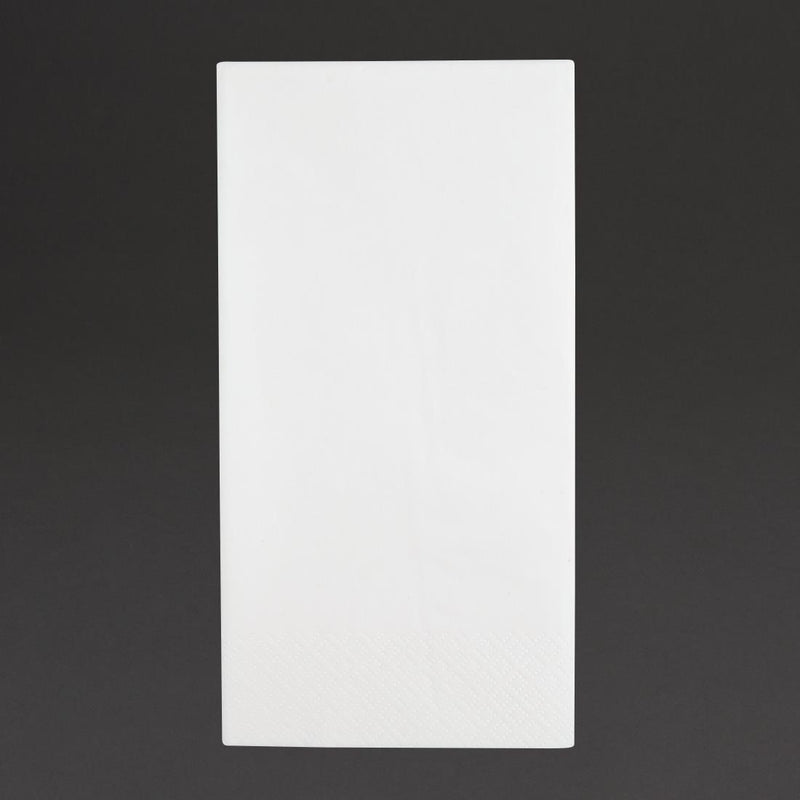 Fiesta Recyclable Dinner Napkin White 40x40cm 3ply 1/8 Fold (Pack of 1000)