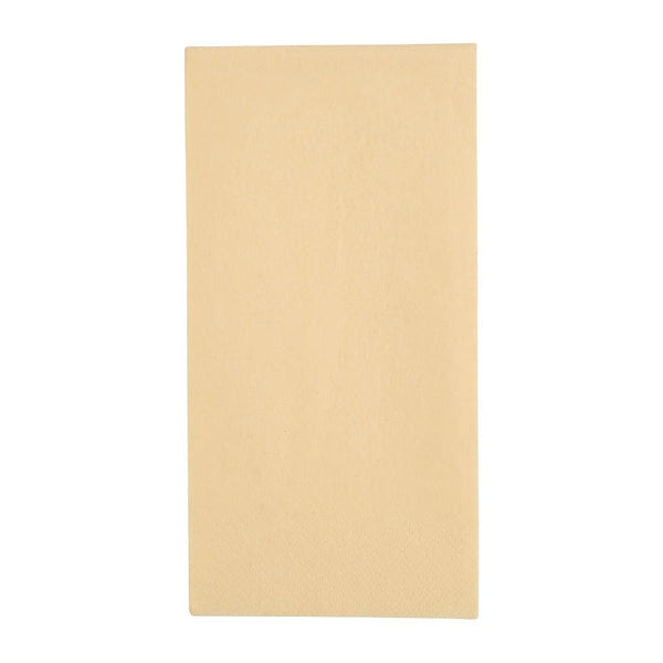 Fiesta Recyclable Dinner Napkin Cream 40x40cm 3ply 1/8 Fold (Pack of 1000)