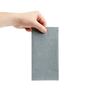 Fiesta Recycelbare Dinner-Servietten, Grau, 40 x 40 cm, 3-lagig, 1/8-Falz (1000 Stück)