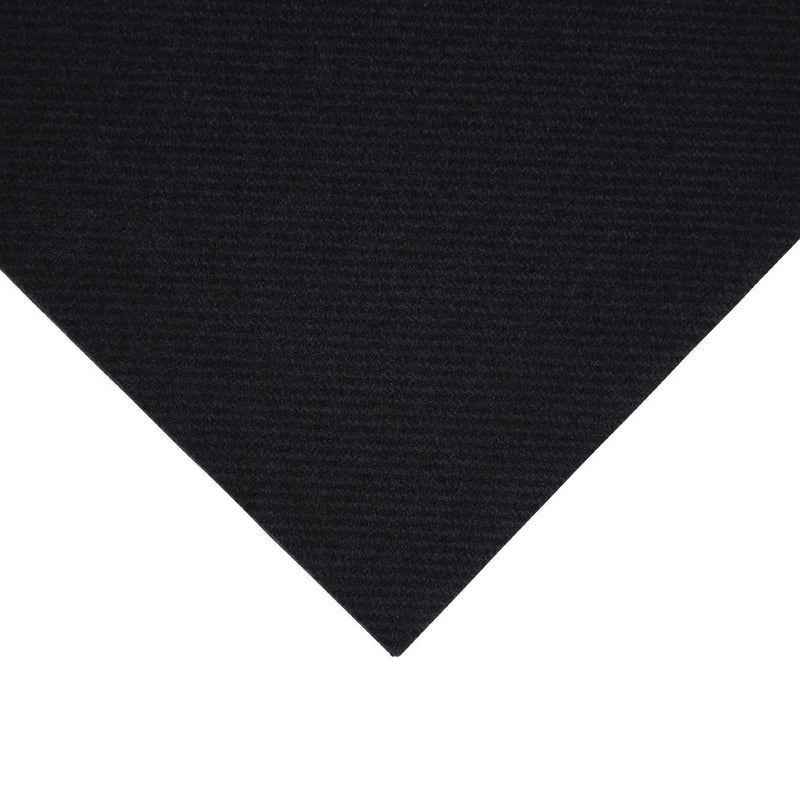 Fiesta Recyclable Premium Tablin Cocktail Napkin Black 24x24cm Airlaid 1/4 Fold (Pk 2400)