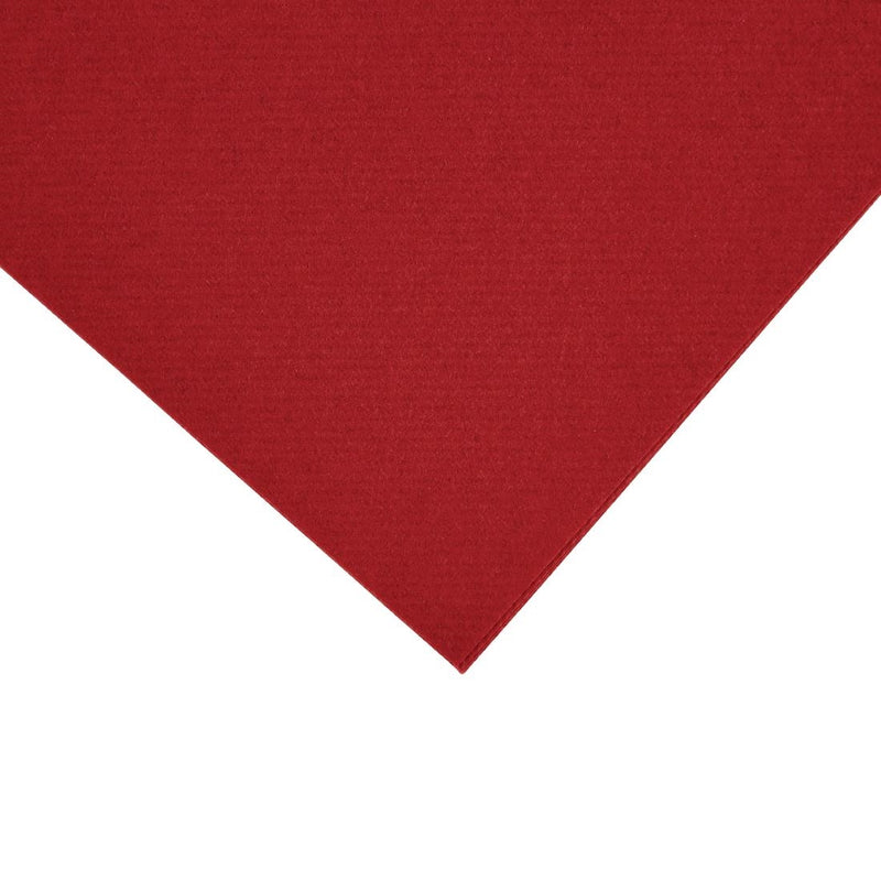 Fiesta Recyclebare Premium Tablin Dinner-Serviette Bordeaux 40 x 40 cm Airlaid 1/4 Falz (500 Stück)