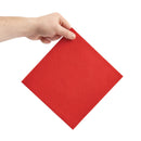 Fiesta Recyclable Premium Tablin Dinner Napkin Red 40x40cm Airlaid 1/4 Fold (Pack of 500)