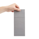 Fiesta Recyclebare Premium Tablin Dinner-Servietten, Grau, 48 x 40 cm, Airlaid-Taschenfaltung (400 Stück)