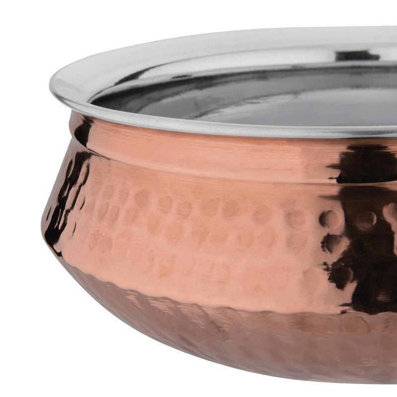 Olympia Small Handi Serving Dish Copper 110(Ø)mm