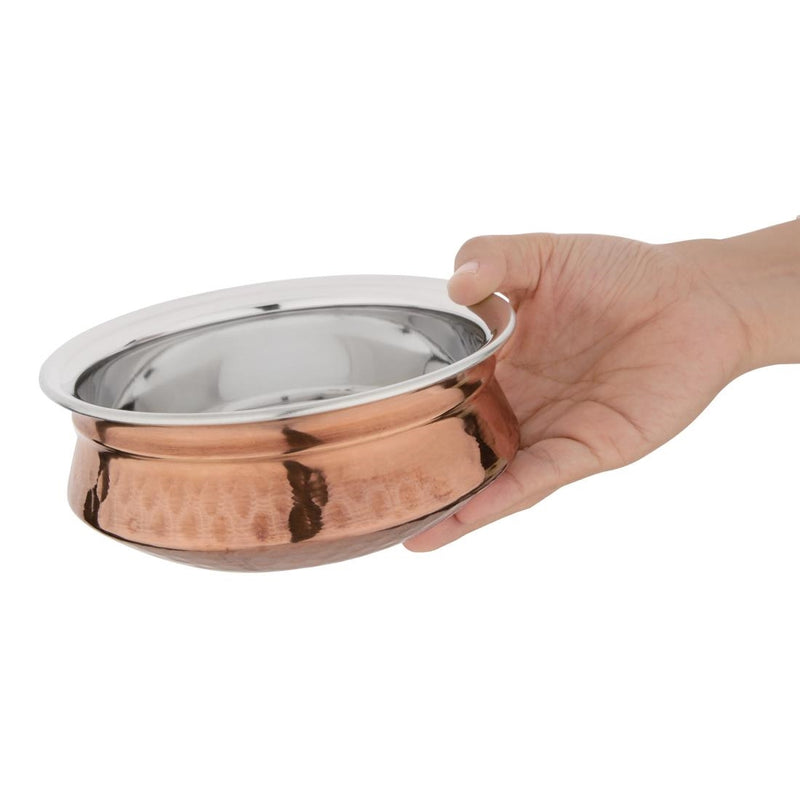 Olympia Medium Handi Serving Dish Copper 150(Ø)mm