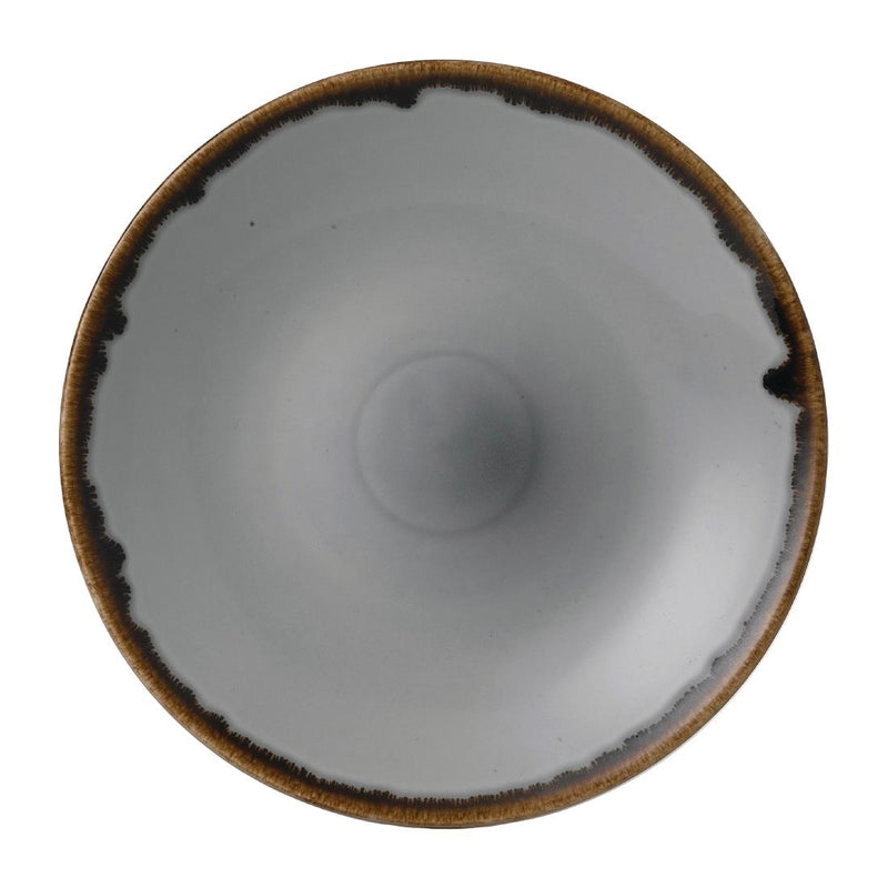 Dudson Harvest Grey Deep Coupe Plate 254mm (Pack of 12)