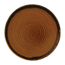 Dudson Harvest Brown Walled Plate 260mm (Pack of 6)
