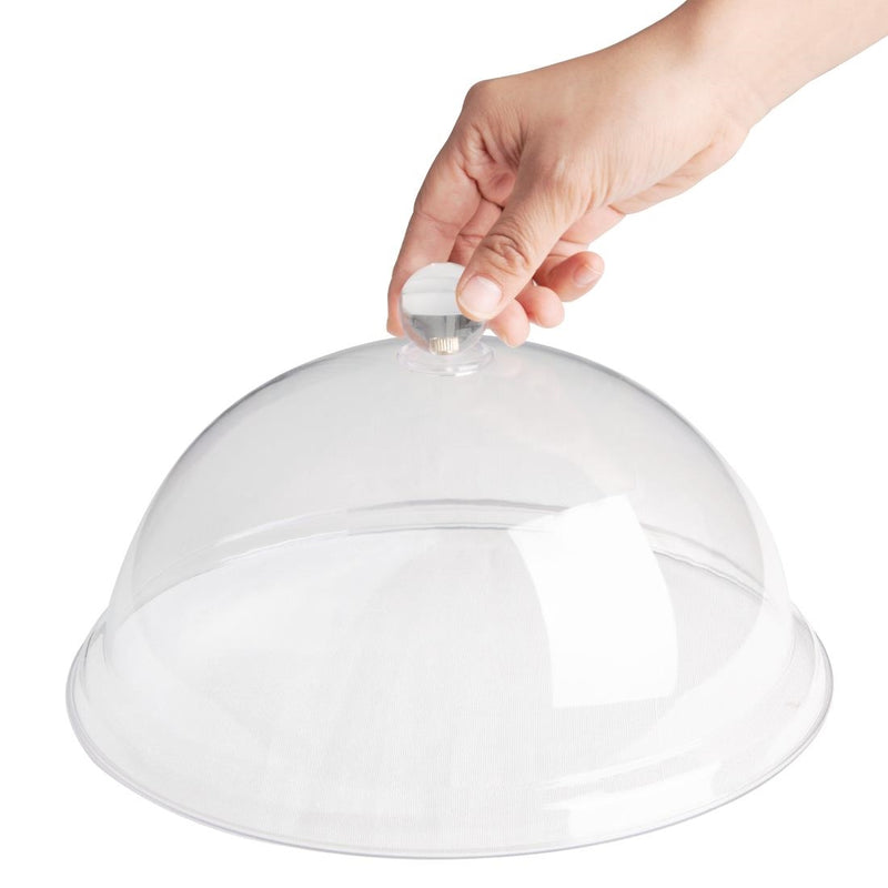 Olympia Kristallon PC Domed Cover Clear 260(Ø) x 115(H)mm