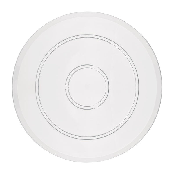 Olympia Kristallon Polycarbonate Display Plate Clear 282(Ø)mm