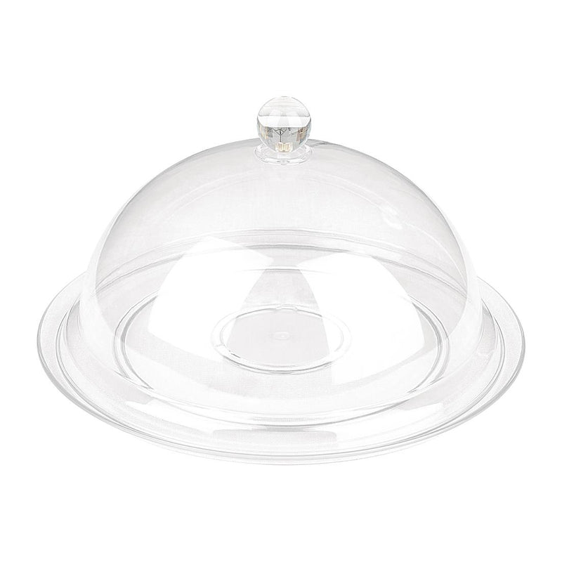 Olympia Kristallon Polycarbonate Display Plate Clear 282(Ø)mm