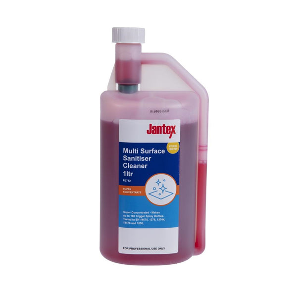 Jantex Kitchen Cleaner and Sanitiser Super Concentrate 1Ltr